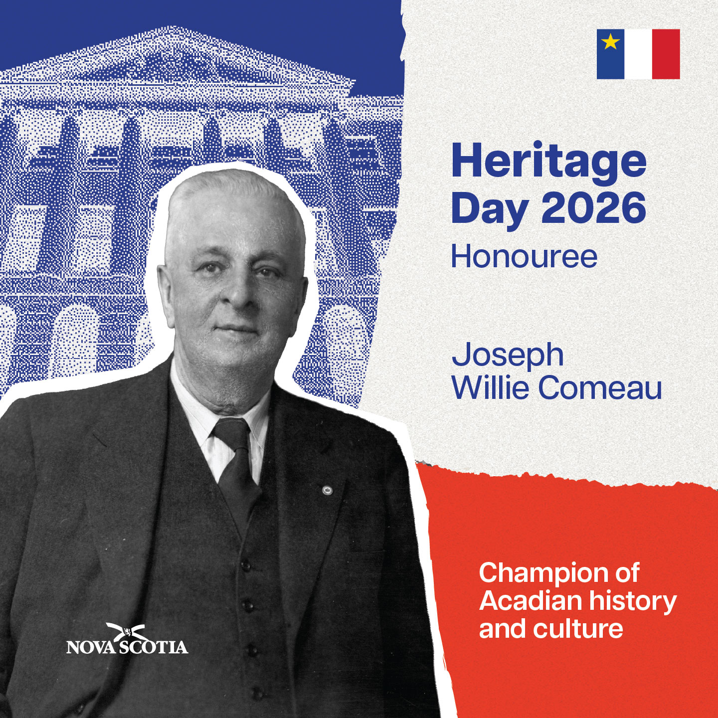 heritage day 2026 hon. joseph willie comeau